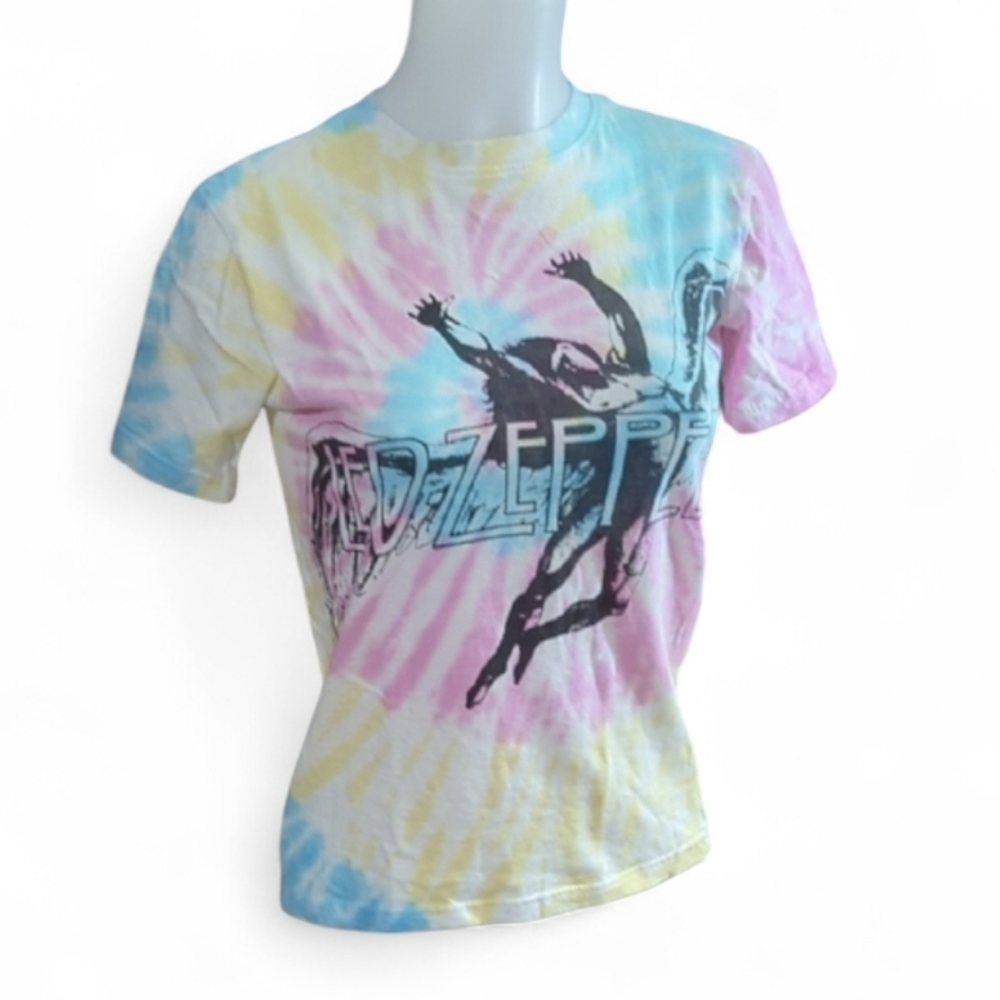 Led Zeppelin Tie-Dye Band T-Shirt – Ladies Size Small